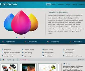 Chinthamaniprinters.com(Chinthamani Printers) Screenshot