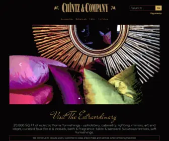 Chintz.com(Chintz & Company) Screenshot