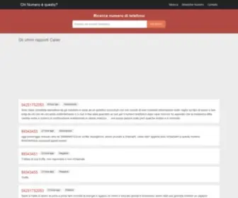 Chinumero.com(Elenco Inversed Inquiry) Screenshot
