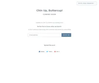 Chinupbuttercupbeauty.com(Chin Up) Screenshot