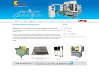 Chinup.com.tw(Die Cutting Machine) Screenshot