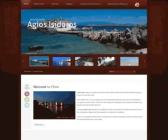 Chios.com(Chios Island) Screenshot