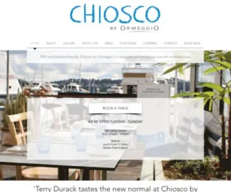 Chiosco.com.au(Italian Restaurant) Screenshot