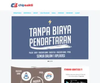 Chip-Sakti.web.id Screenshot