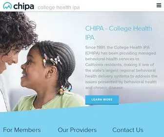 Chipa.com(COLLEGE HEALTH IPA) Screenshot