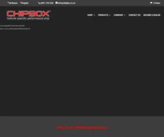 Chipbox.co.za(Chipbox Online) Screenshot