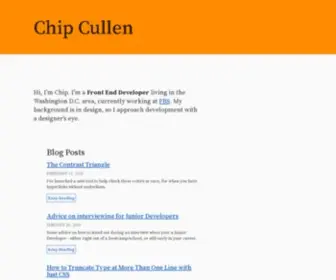 Chipcullen.com(Chip Cullen) Screenshot
