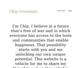 Chipgrossman.com(Chip Grossman) Screenshot