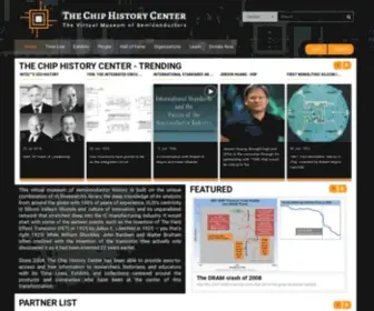 Chiphistory.org(Chip History) Screenshot