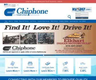 Chiphone.org(Chiphone Federal Credit Union) Screenshot