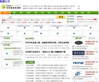 Chipianguanji.cn(纺织服装机械网) Screenshot