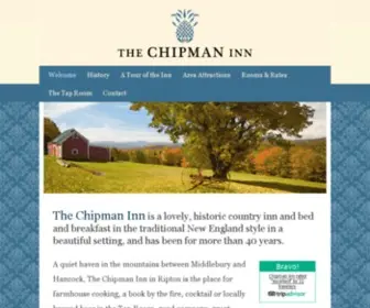 Chipmaninn.com(Historic country inn and bed and breakfast) Screenshot