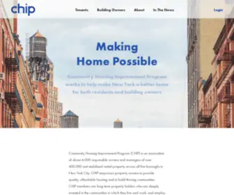 Chipnyc.org(Community Housing Improvement Program) Screenshot