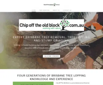 Chipofftheoldblock.com.au(Tree Lopping Carindale Coorparoo & Mount Gravatt) Screenshot