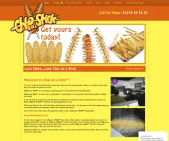 Chiponastick.co.uk(Chip on a Stick) Screenshot