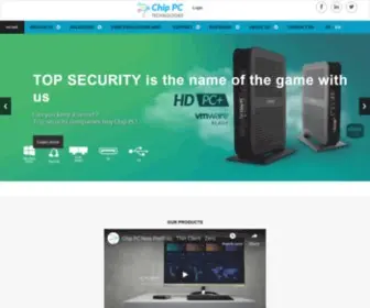 Chippc.com(Zero/Thin Clients and Virtual Desktop Solutions) Screenshot