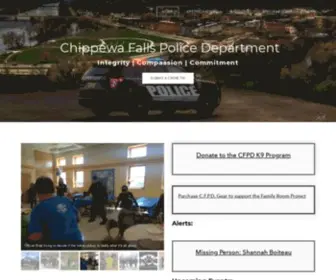 Chippewafallspd.org(Chippewafallspd) Screenshot