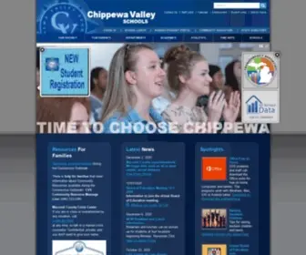 Chippewavalleyschools.org(Chippewa Valley Schools) Screenshot