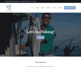 Chipporter.com(Wisconsin charter fishing) Screenshot