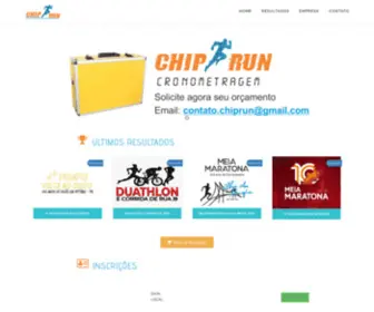 Chiprun.com.br(Cronometragem) Screenshot