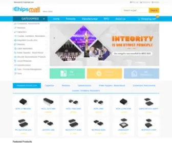 Chipsmall.com(Supplier for Microchip) Screenshot