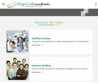 Chipsoltechservices.com(Chipsol Consultants) Screenshot