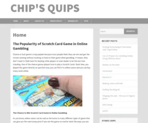 Chipsquips.com(Chipsquips) Screenshot