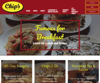 Chipsrestaurants.com(Restaurant Fairfield) Screenshot