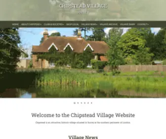 Chipsteadvillage.org(Chipstead Village Surrey) Screenshot