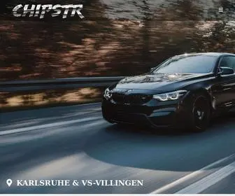 Chipstr.de(Mobiles Chiptuning aus Karlsruhe mit TÜV) Screenshot