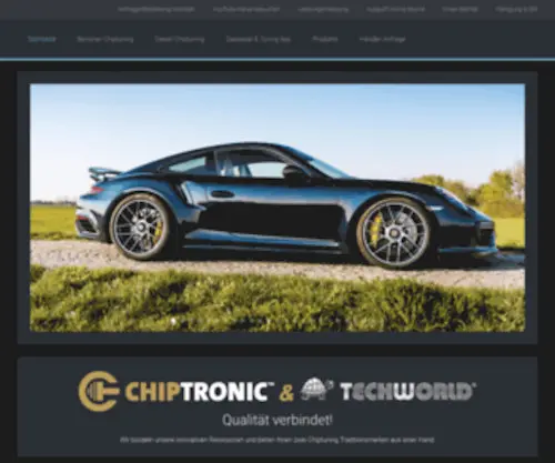 Chiptronic.com(Diesel and Gasoline Tuning) Screenshot