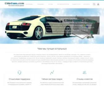 Chiptuns.com(Чип тюнинг и диагностика автомобиля своими руками) Screenshot