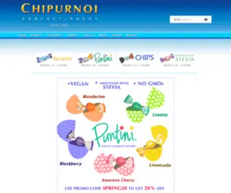 Chipurnoi.com(Chipurnoi Candy®) Screenshot