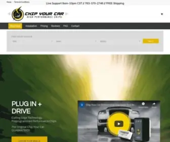 Chipyourcar.com(Chip Your Car) Screenshot