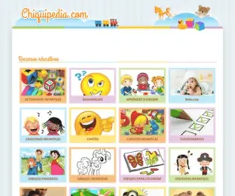 Chiquipedia.com(Recursos EDUCATIVOS de educación infantil y primaria) Screenshot