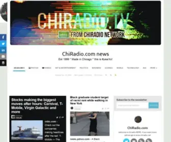 Chiradio.com(Chiradio news site. made by the chiradio network s . please visit our other sites as well. from shy) Screenshot