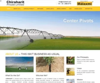 Chiraharit.com(Irrigation Solutions) Screenshot