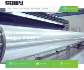 Chiripalgroup.com(Chiripal Group) Screenshot