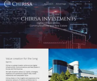 Chirisa.com(Chirisa Capital Management) Screenshot