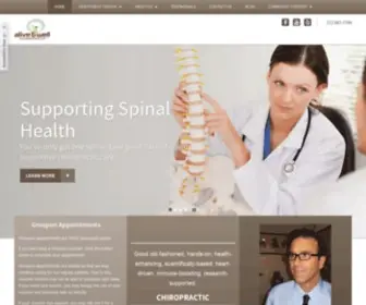 Chiroalive.com(Chiropractor in New York) Screenshot