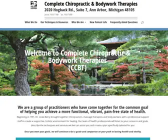Chiroannarbor.com(Complete Chiropractic & Bodywork Therapies) Screenshot