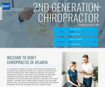 Chiroatlanta.com(Chiropractor in Atlanta) Screenshot