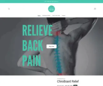 Chiroboardrelief.com(ChiroBoard Relief) Screenshot