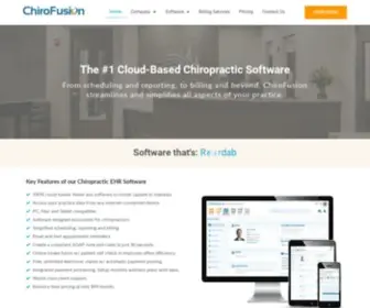 Chirofusionsoftware.com(ChiroFusion) Screenshot