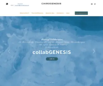 Chirogenesis.org(Home) Screenshot