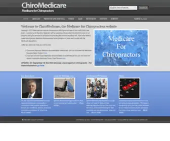 Chiromedicare.net(Medicare for Chiropractors) Screenshot