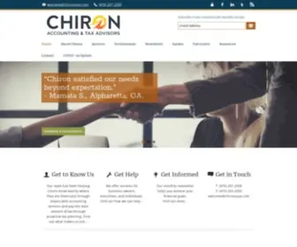 ChironcPas.com(Take a look at our Home page. Chiron Accounting & Tax Advisors) Screenshot