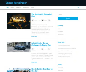 Chironhorsepower.com(Chiron HorsePower) Screenshot