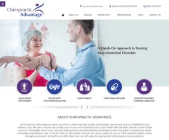 Chiropracticadv.com(Chiropractic Advantage) Screenshot