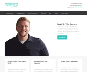 Chiropracticcenteronline.com(San Clemente Chiropractic Center) Screenshot